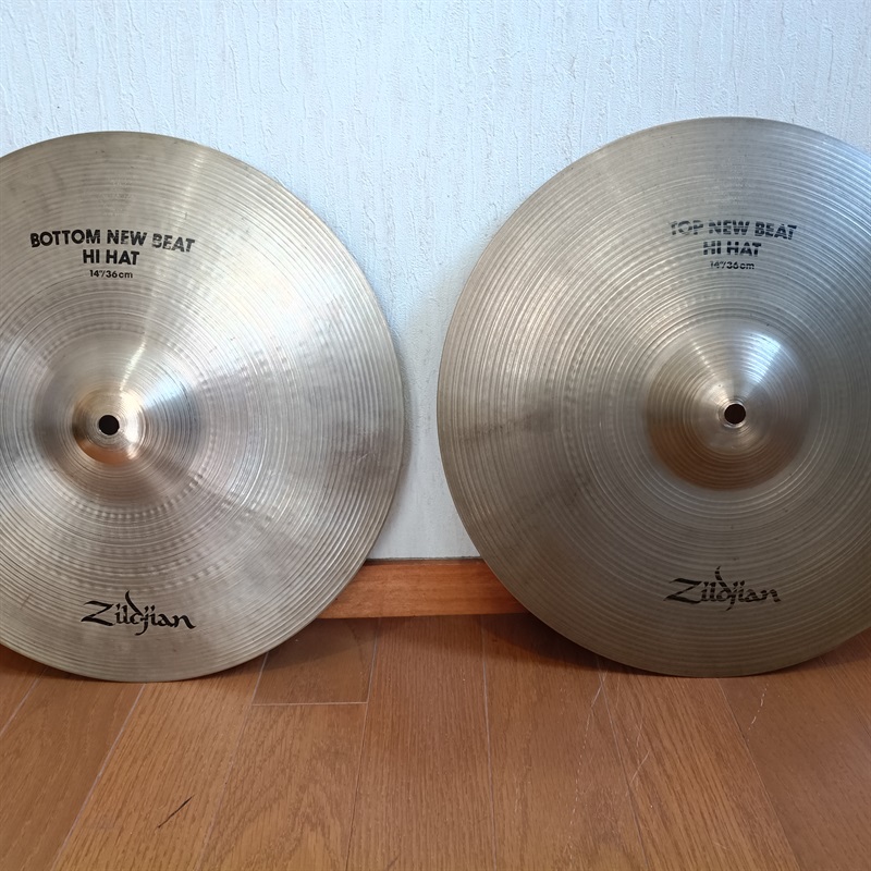 Zildjian A ジルジャン ニュービートハイハット１４インチ ペアの画像